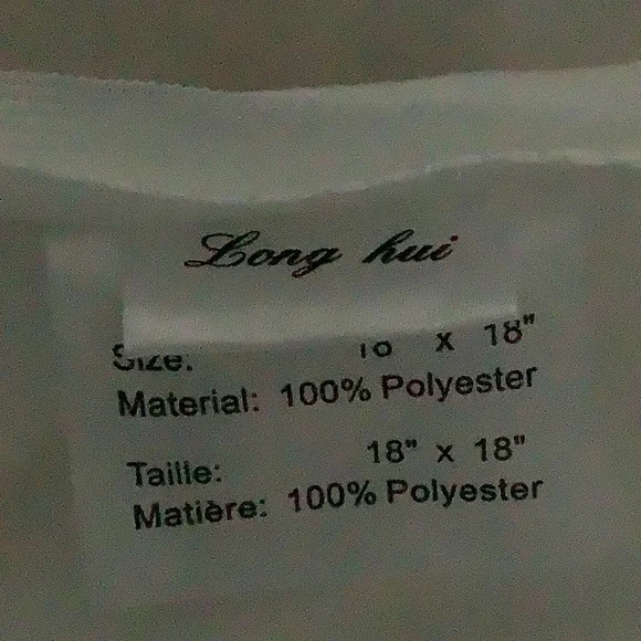 White Throw Pillow Covers - Picture 4 of 4